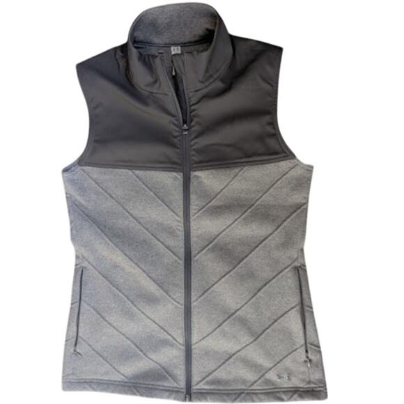 Under Armour Cold Gear Vest Storm 1 Women's Size Small Gray Water Resistant Gorp - Picture 1 of 10